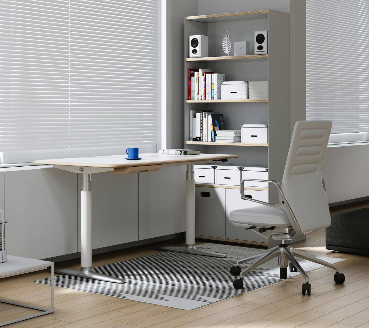 A modern bright office space
